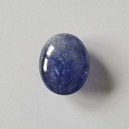 Blue Tanzanite Cabochon, 29.03 ct, 19.6x16 mm – view 3 of 3