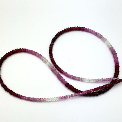 Pink Ruby Faceted Beads – view 5 of 5
