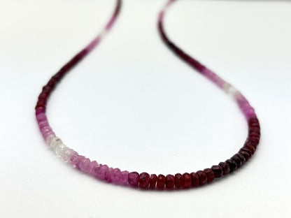 Pink Ruby Faceted Beads – view 1 of 5