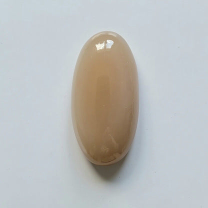 Brown Moonstone Oval Cabochon, 84.43 ct, 43x21.5 mm – view 3 of 3