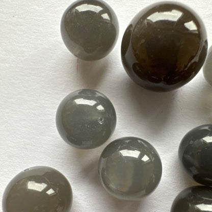 Grey Moonstone Round Beads – view 2 of 4