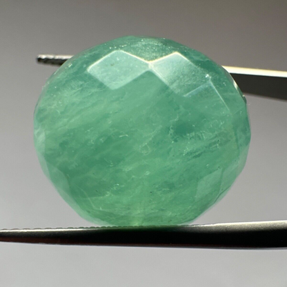 Blue Chrysoprase Round Faceted Beads – view 4 of 7