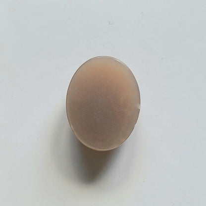 Brown Moonstone Oval Cabochon, 71.44 ct, 32x35 mm – view 3 of 3