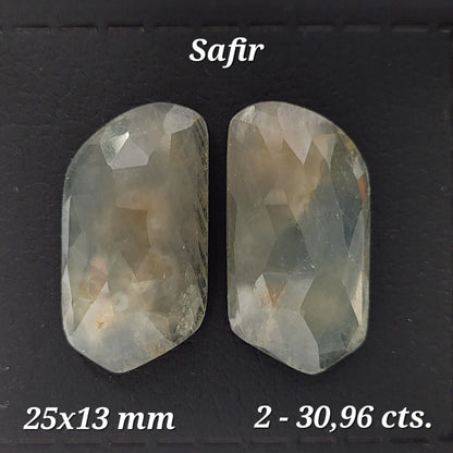 Sapphire Loose Stone Pair, 30.96 ct – view 1 of 3