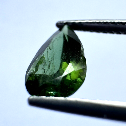Multicolour Tourmaline Drop Faceted Loose Stone – view 8 of 9