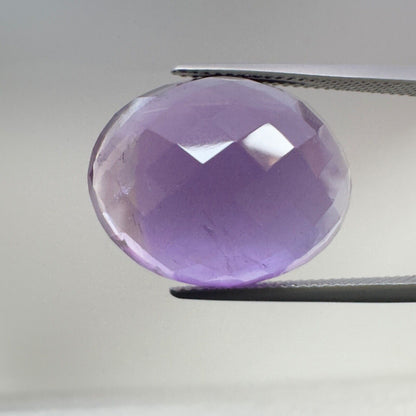 Purple Amethyst Oval Faceted Loose Stone, 20.51 ct, 20.3x16 mm – view 2 of 2