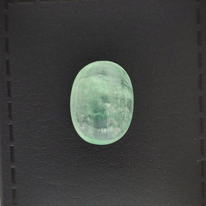 Green Aquamarine Oval Cabochon, 11.50 ct, 16x12 mm – view 2 of 3