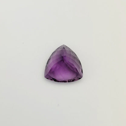 Purple Amethyst Trillion Faceted Loose Stone, 13.4 ct, 16x15.5 mm – view 3 of 3