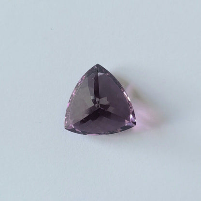 Purple Amethyst Trillion Faceted Loose Stone, 15.88 ct, 17x17 mm – view 3 of 3
