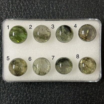 Tourmaline Round Cabochon, 34.04 ct, 10-10,3 mm – view 1 of 4