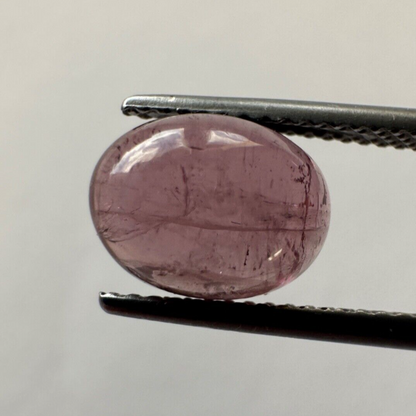 Pink Tourmaline Oval Cabochon, 3.26 ct – view 1 of 3