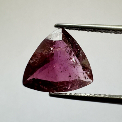 Purple Tourmaline Trillion Loose Stone, 4.08 ct – view 1 of 6