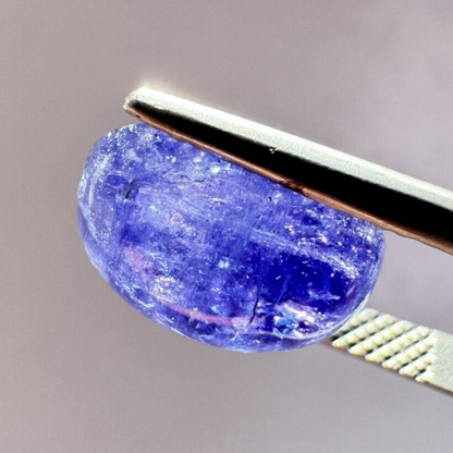 Blue Tanzanite Oval Faceted Loose Stone, 7.32 ct – view 4 of 5