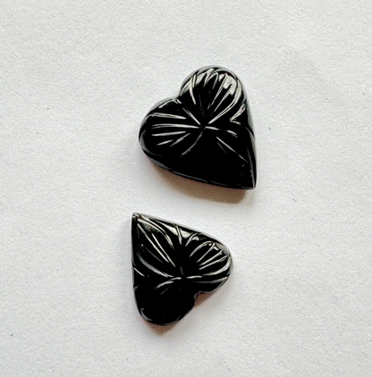 Black Onyx Heart Loose Stone – view 1 of 11