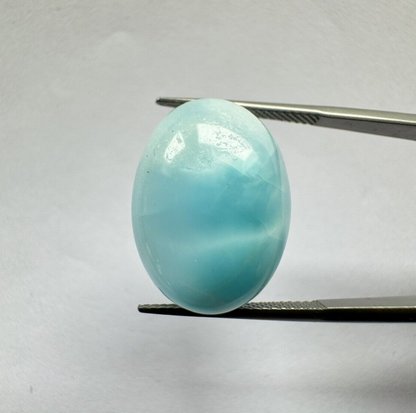 Blue Larimar Oval Cabochon, 24.40 ct – view 3 of 6