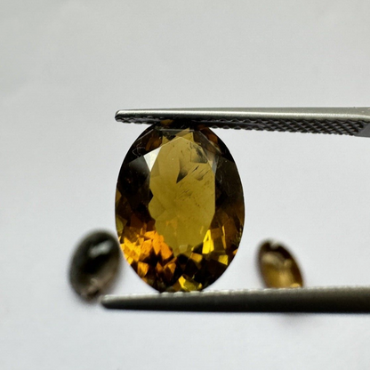 Multicolour Tourmaline Oval Faceted Loose Stone – view 1 of 8