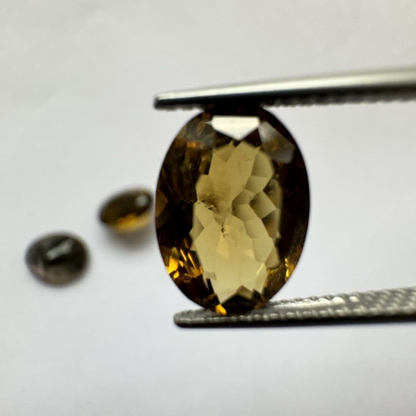 Multicolour Tourmaline Oval Faceted Loose Stone – view 6 of 8