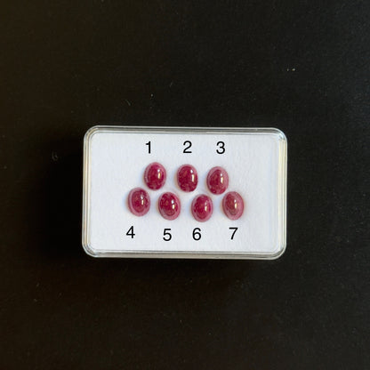 Red Ruby Oval Cabochon – view 2 of 2