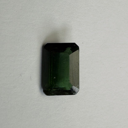 Green Tourmaline Rectangular Loose Stone, 4.41 ct, 12.6x9.7 mm – view 3 of 3