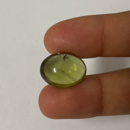 Green Tourmaline Oval Loose Stone, 11.79 ct, 16x12 mm – view 6 of 7