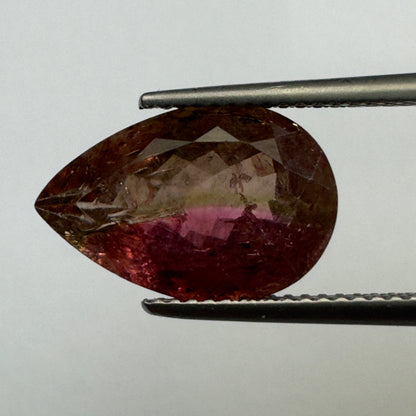 Multicolour Tourmaline Loose Stone, 6.20 ct, 15.3x10.0 mm – view 1 of 3