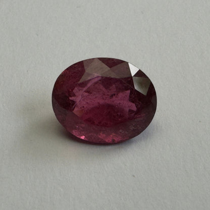 Pink Tourmaline Rectangular Loose Stone, 4.95 ct, 12x9.8 mm – view 1 of 3