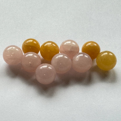 Multicolour Quartz Round Beads – view 3 of 9