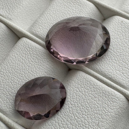 Purple Amethyst Oval Faceted Loose Stone, 9.61 ct, 16.8x13.8 mm – view 2 of 3