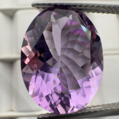 Purple Amethyst Oval Faceted Loose Stone, 8.99 ct – view 5 of 8
