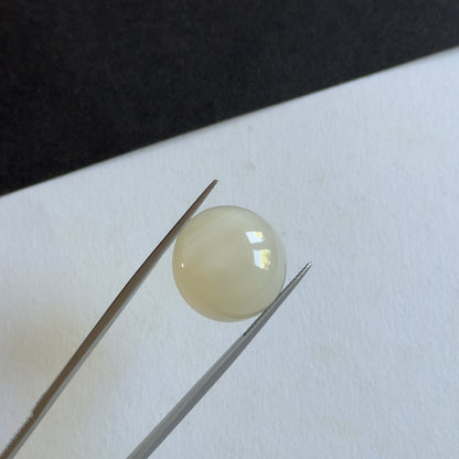 White Moonstone Round Loose Stone, 21.80 ct – view 3 of 3