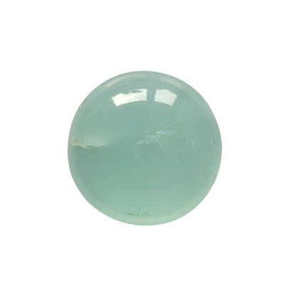 Blue Aquamarine Round Cabochon, 34.26 ct – view 1 of 4