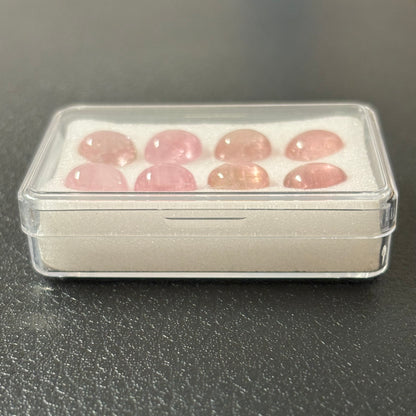 Pink Tourmaline Oval Cabochon, 3.36 ct, 10x8 mm – view 4 of 5
