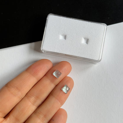 Blue Aquamarine Square Cabochon – view 3 of 3
