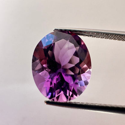Purple Amethyst Oval Faceted Loose Stone Pair – view 10 of 10
