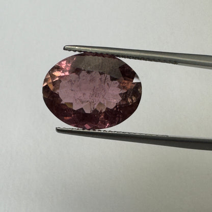 Purple Tourmaline Oval Loose Stone, 8.08 ct, 15.7x11.1 mm – view 3 of 3