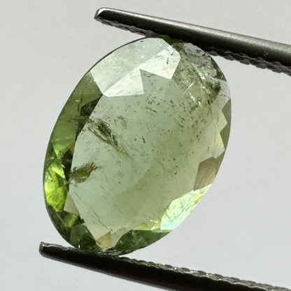 Green Tourmaline Oval Loose Stone, 2.65 ct, 11.5x8.9 mm – view 4 of 4