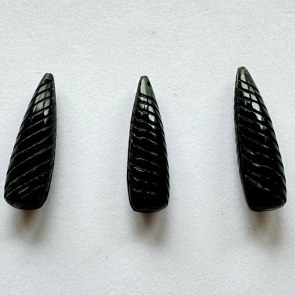 Black Onyx Drop Loose Stone – view 2 of 6