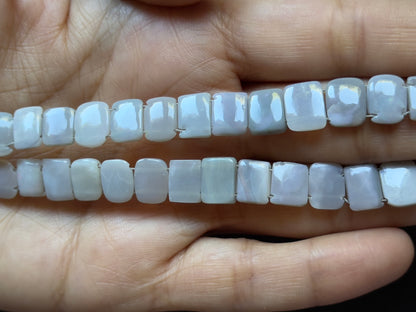 Blue Opal Square Beads, 6.34-11.48 mm – view 3 of 3