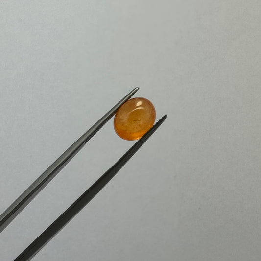 Shiny glossy orange fire Opal -4,66cts