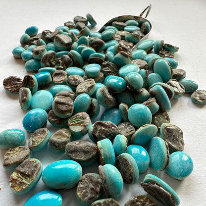 Blue Turquoise Oval Cabochon – view 3 of 5