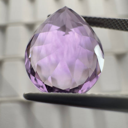 Purple Amethyst Oval Faceted Loose Stone – view 3 of 5