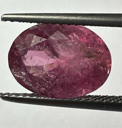 Pink Tourmaline Oval Loose Stone, 3.85 ct, 12.0x8.8 mm – view 3 of 3