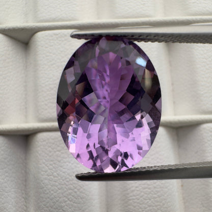 Purple Amethyst Oval Faceted Loose Stone – view 5 of 5