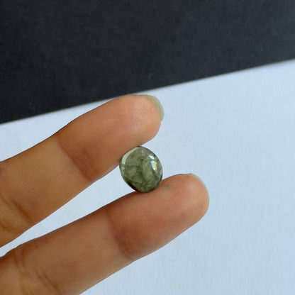 Green Tourmaline Oval Loose Stone, 4.70 ct, 12x10 mm – view 3 of 3