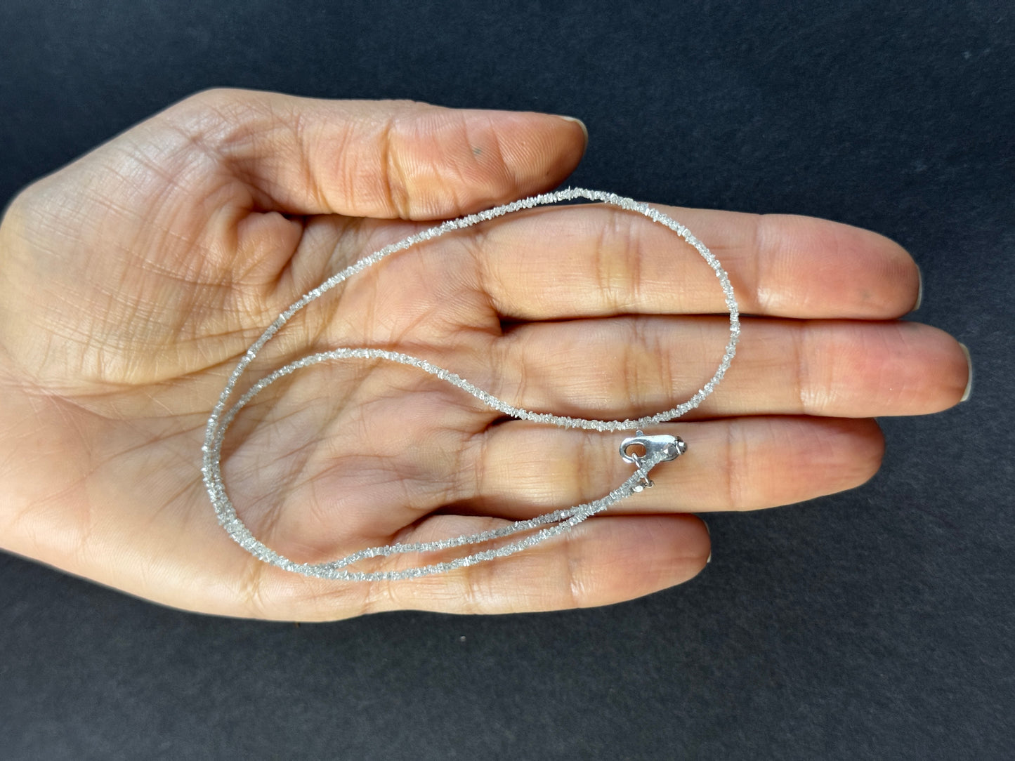 Brilliantly Delicate Diamond Necklace -9,61cts