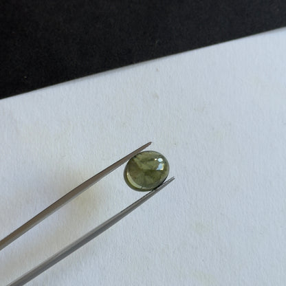 Green Tourmaline Oval Loose Stone, 4.70 ct, 12x10 mm – view 2 of 3