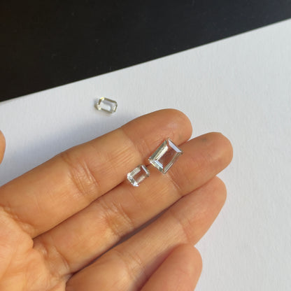 Blue Aquamarine Baguette and Emerald Cut Loose Stone – view 4 of 4
