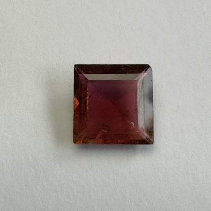 Purple Tourmaline Rectangular Loose Stone, 5.46 ct, 11x11 mm – view 2 of 3