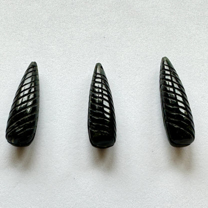 Black Onyx Drop Loose Stone – view 3 of 6