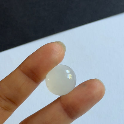 White Moonstone Round Loose Stone, 14.57 ct – view 3 of 3